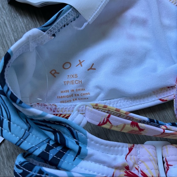 ROXY• Beautiful Mind Bralette Bikini Set - Picture 6 of 10